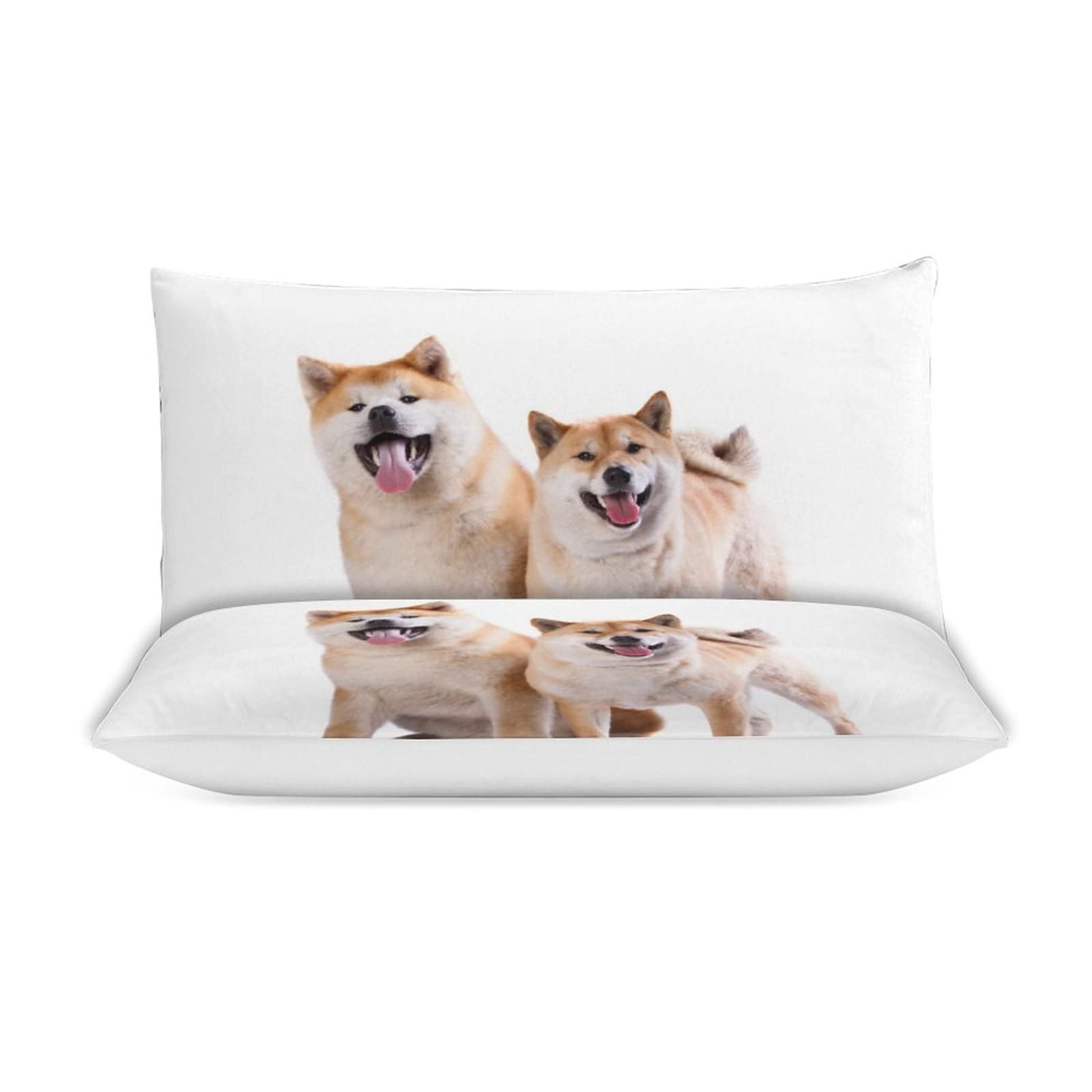 Amazon｜柴犬 布団カバー 3点セット シングル 寝具カバーセット